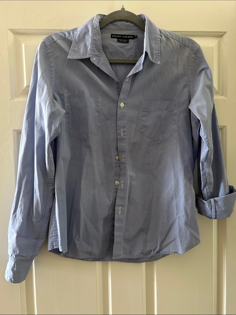 Ralph Lauren Light Blue Casual Button-Down Shirt